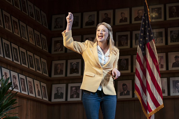 Heidi Schreck wrote and stars in What the Constitution Means to Me, directed by Oliver Butler, at the Helen Hayes Theater.