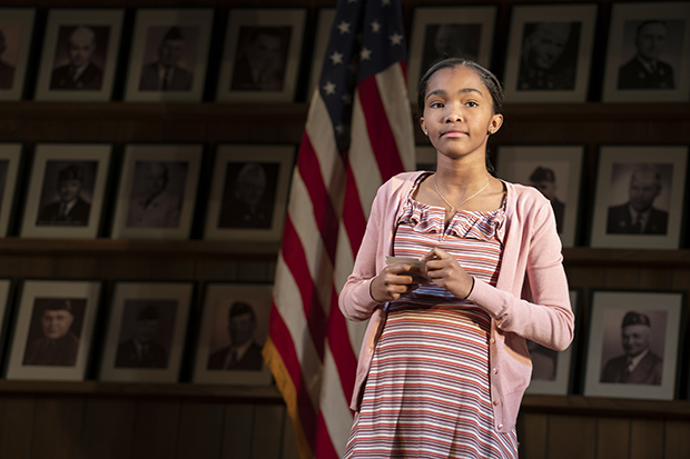 Rosdely Ciprian appears in What the Constitution Means to Me on Broadway.