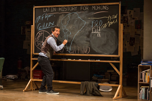 John Leguizamo in Latin History for Morons during its Broadway run.