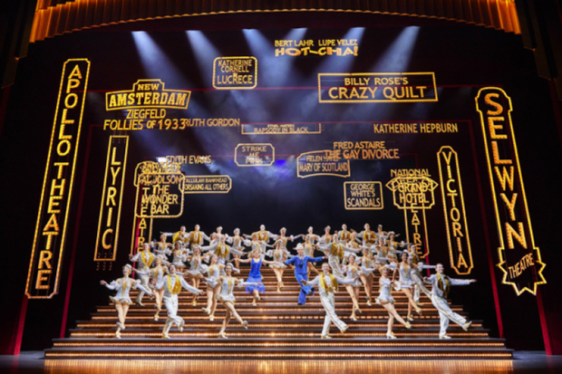 A filmed version of the West End production of 42nd Street will soon be presented in movie theaters across the US.