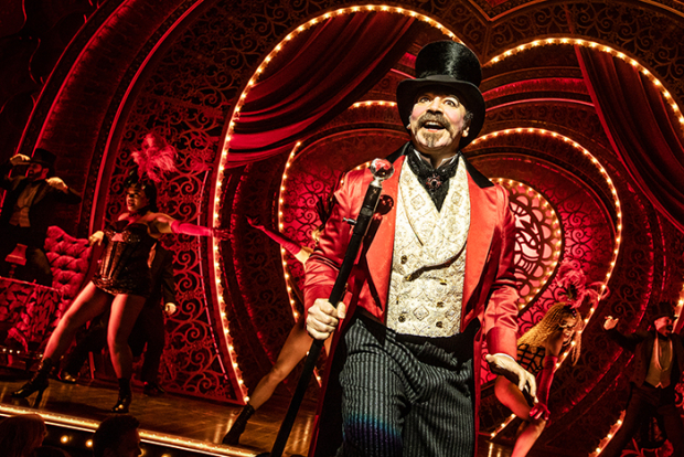 Danny Burstein won a 2019 IRNE Award for his performance as Harold Zidler in the Boston production of Moulin Rouge! 