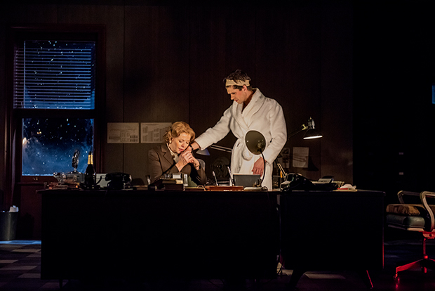 Renée Fleming and Ben Whishaw in Norma Jeane Baker of Troy at the Shed.
