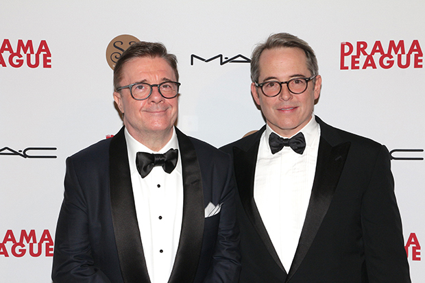 One of the most famous stage duos of all time, Nathan Lane and Matthew Broderick cohosted the 2001 Tony Awards.