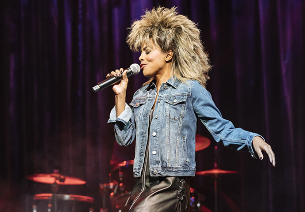 Adrienne Warren as Tina Turner in Tina — The Tina Turner Musical, opening on Broadway at the Lunt-Fontanne Theatre this November.