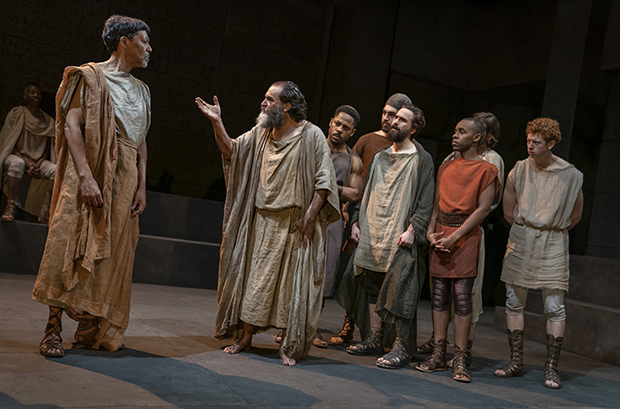 A scene from Socrates at the Public Theater.