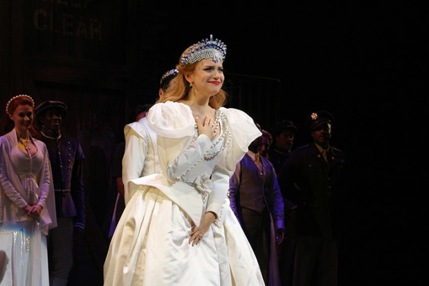 Styles takes her opening-night bow in Kiss Me, Kate at Studio 54.