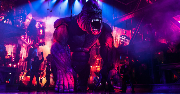 A scene from the Broadway production of the Drama League Award-nominated King Kong.