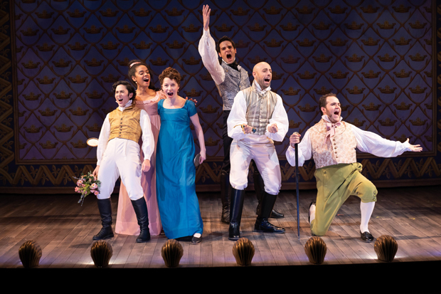 The cast of Vanity Fair at American Conservatory Theater.