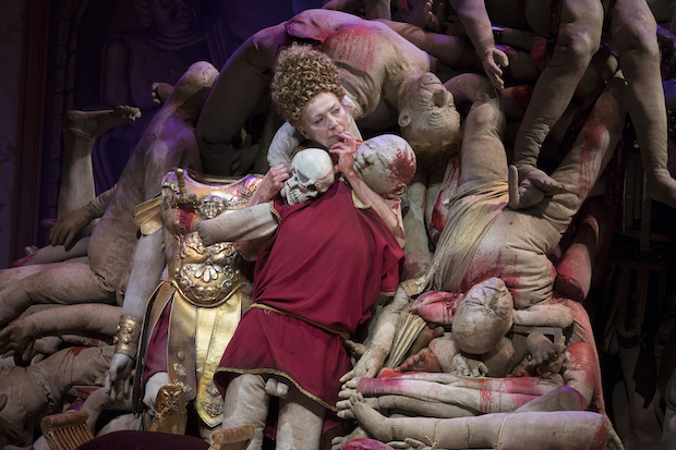 Julie White plays Carol in Gary: A Sequel to Titus Andronicus.