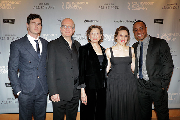 All My Sons stars Benjamin Walker, Tracy Letts, Annette Bening, Francesca Carpanini, and Hampton Fluker.