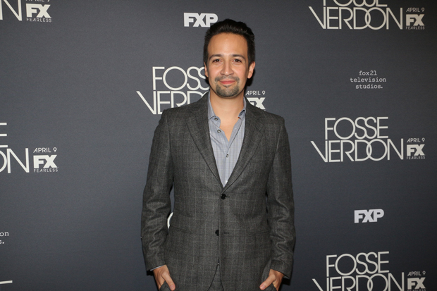Lin-Manuel Miranda accepted the award for the Hamilton - And Peggy tour, which won this year&#39;s top overall fundraising award at the 2019 Easter Bonnet Competition.