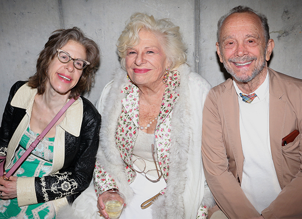 2019 Lucille Lortel Award nominees Jackie Hoffman, Renée Taylor, and Joel Grey.