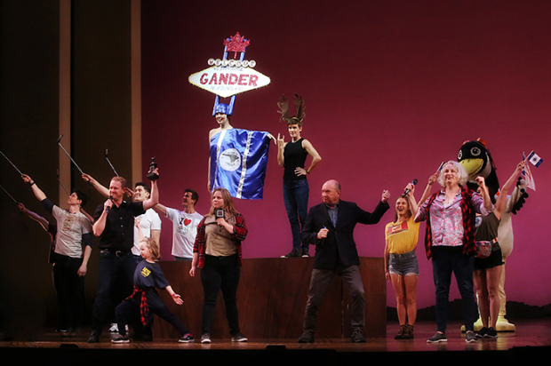 Come From Away won the award for best bonnet, designed by Melissa Joy Crawford. 