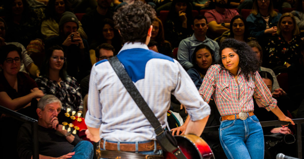 A scene from the new Broadway revival of Oklahoma!