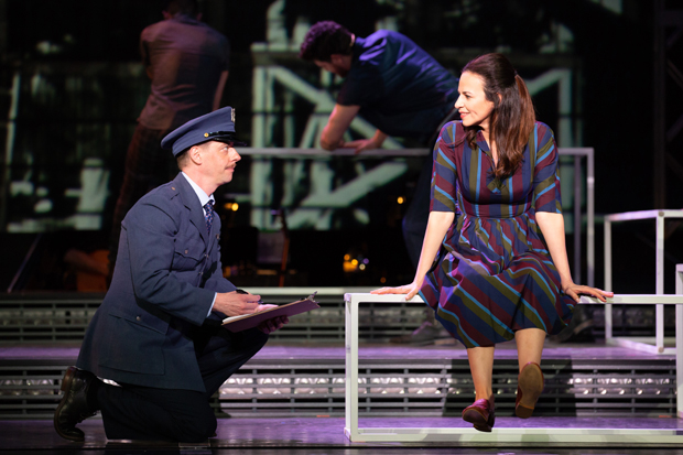 Christian Borle and Mandy Gonzalez in The Who&#39;s Tommy