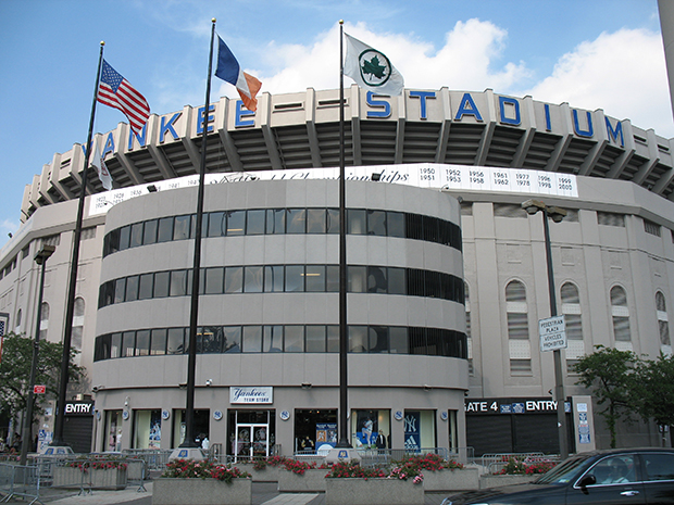 Photo of old Yankee Stadium 