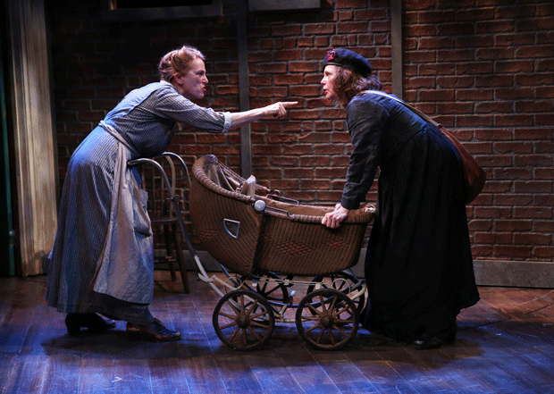 Úna Clancy and Maryann Plunkett in Sean O&#39; Casey&#39;s The Plough and the Stars.
