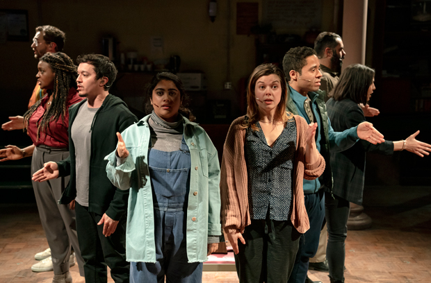 Kuhoo Verma, Margo Seibert, and the rest of the cast of Octet.