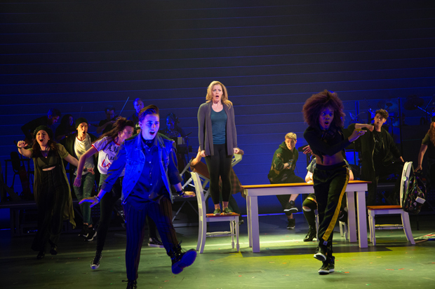 The cast of Jagged Little Pill during its world premiere at the American Repertory Theatre.