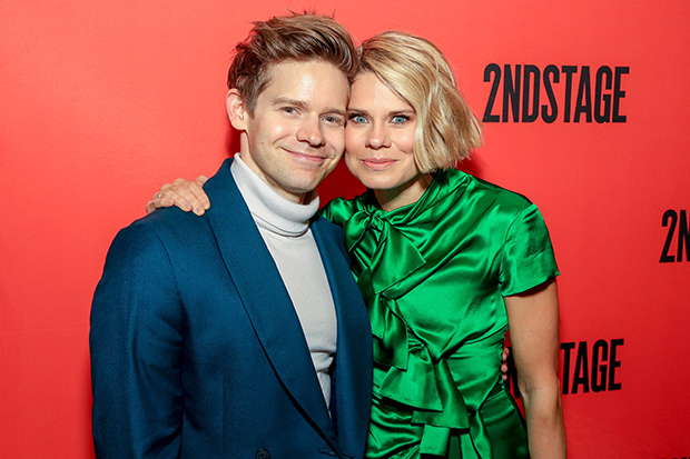 Andrew Keenan-Bolger and Celia Keenan-Bolger at the Second Stage Gala.