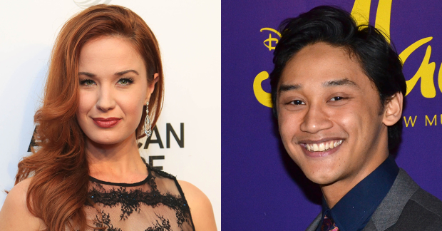Sierra Boggess and Joshua Dela Cruz will star in a reading of Dancers at a Waterfall
