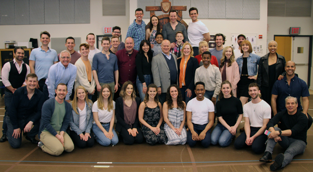 The cast and crew of Beauty and the Beast.