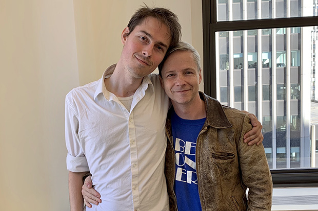 Bryan Weller and John Cameron Mitchell visit TM for an interview.