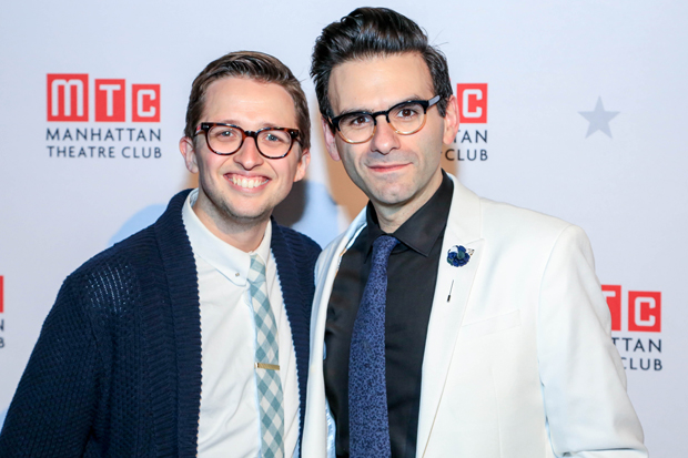 Be More Chill star and creator Will Roland and Joe Iconis