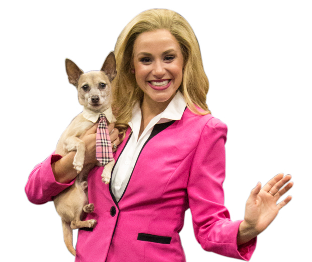 Kathryn Brunner stars in Legally Blonde: The Musical at Walnut Street Theatre.