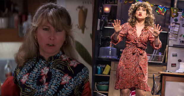 Teri Garr plays Sandy in the film, and Sarah Stiles plays Sandy in the musical.