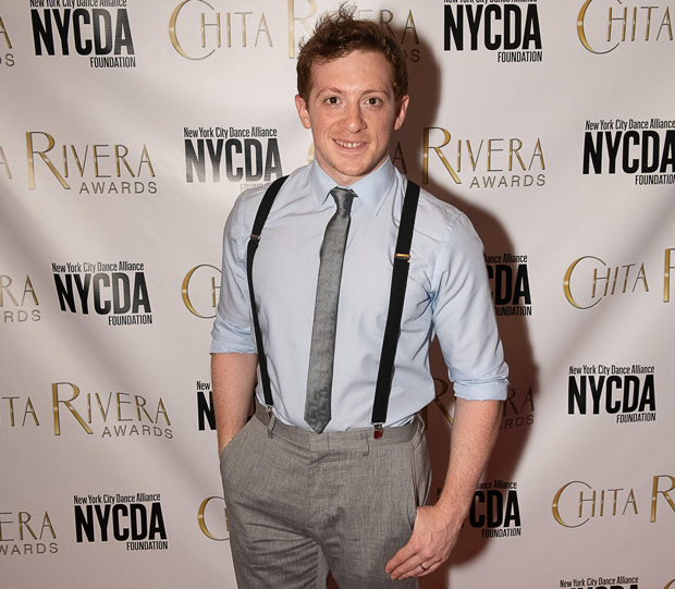 Ethan Slater at the 2019 Chita Rivera Awards at the NYU Skirball Center for the Performing Arts.