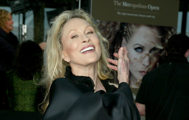Faye Dunaway was the guest of honor at the Elliot Norton Awards.
