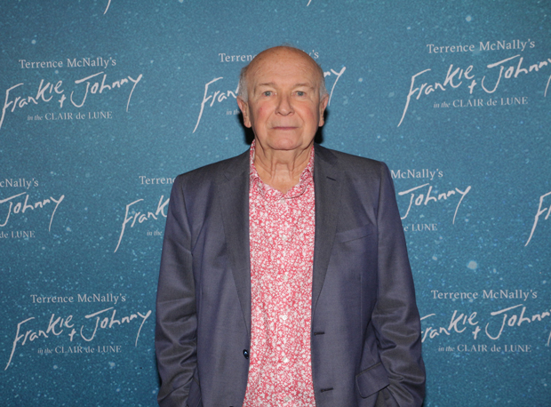 Frankie and Johnny playwright Terrence McNally is now a Doctor of Fine Arts from New York University