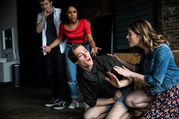 Sea McHale, Victoria Janicki, Mickey Roberts, and Allie Trimm star in Joseph Scott Ford&#39;s Not Even the Good Things.