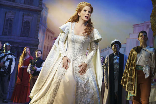 Kelli O&#39;Hara as Lilli Vanessi in the Broadway revival of Kiss Me, Kate.