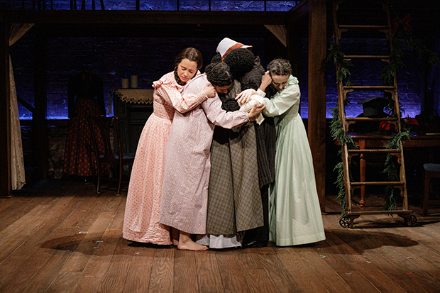 A scene from the Primary Stages production of Louisa May Alcott&#39;s Little Women, adapted for the stage by Kate Hamill.