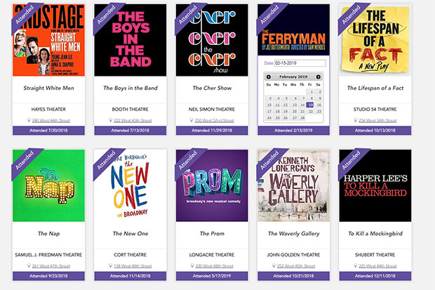 The new digital ballot for the Tony Awards requires voters to mark their attendance for every Broadway show.