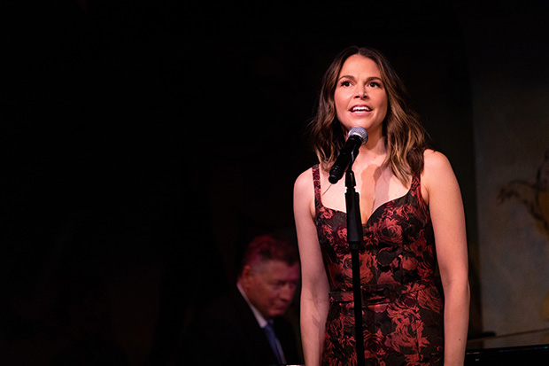 Sutton Foster at the Café Carlyle, with Michael Rafter at the piano.