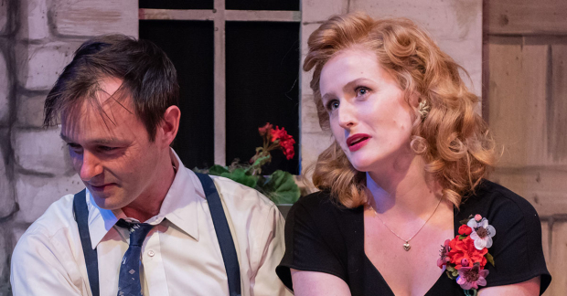 Jesse Pennington and Brenda Meaney in The Mountains Look Different at Theatre Row.