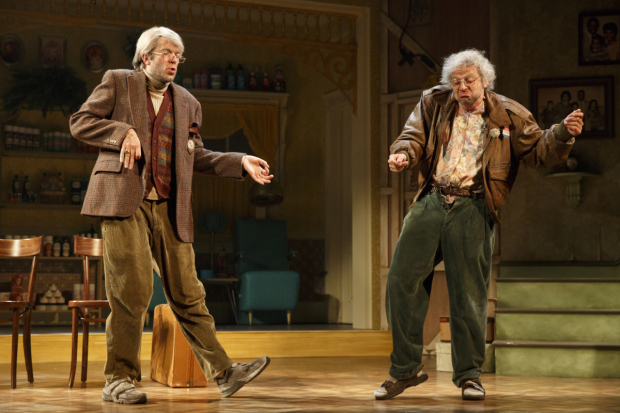 Nick Kroll and John Mulaney starred in Oh, Hello on Broadway.
