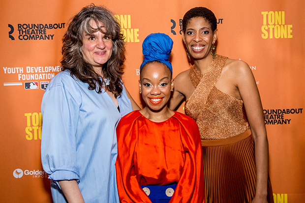 Director Pam MacKinnon, choreographer Camille A. Brown, and playwright Lydia R. Diamond.