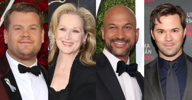 James Corden, Meryl Streep, Keegan-Michael Key, and Andrew Rannells sign on to Ryan Murphy&#39;s film version of Broadway&#39;s The Prom.