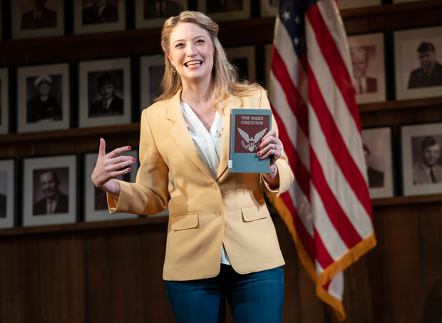 Heidi Schreck stars in What the Constitution Means to Me.