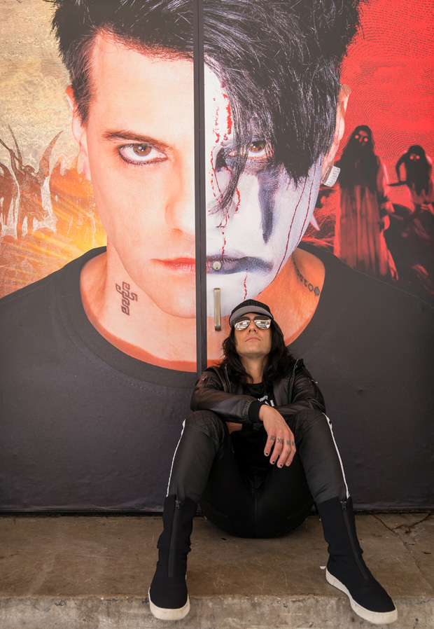 Criss Angel is presenting his show through July 7.