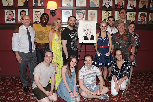 Sophia Anne Caruso and the company of Beetlejuice.
