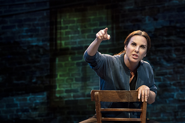 Kate del Castillo stars in Isaac Gomez&#39;s The Way She Spoke, directed by Jo Bonney, for Audible at the Minetta Lane Theatre.