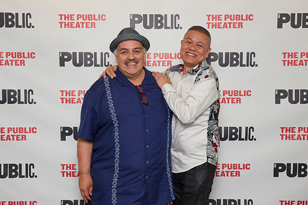 Playwright Luis Alfaro and director Chay Yew.