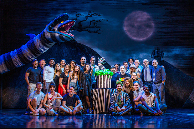 The Sandworm and the full company of Beetlejuice.