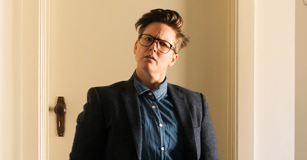 Hannah Gadsby in a promotional image for Douglas.