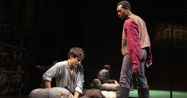 James Cusati-Moyer and Ato Blankson-Wood in the New York Theatre Workshop production of Slave Play.
